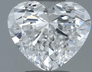 0.32ct HEART F VS2 Natural diamond