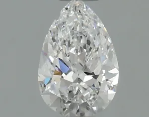 0.34ct PEAR D IF Natural diamond