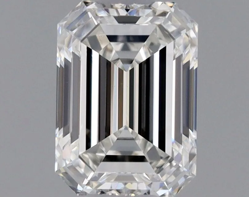 0.34ct EMERALD F VVS2 Natural diamond