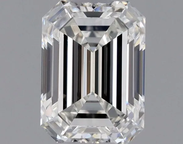 0.34ct EMERALD F VVS2 Natural diamond