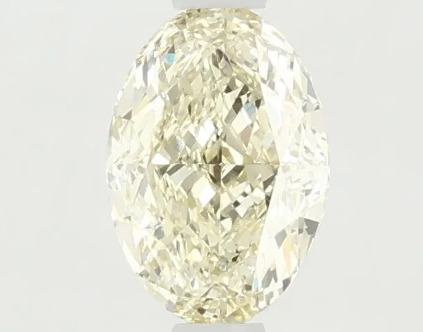 1.06ct OVAL Fancy Intense Yellow VVS2 Coloured Lab diamond