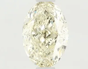 1.06ct OVAL Fancy Intense Yellow VVS2 Coloured Lab diamond