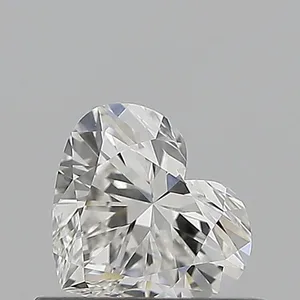 0.5ct HEART G VVS2 Natural diamond