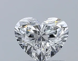 0.7ct HEART F VS2 Natural diamond