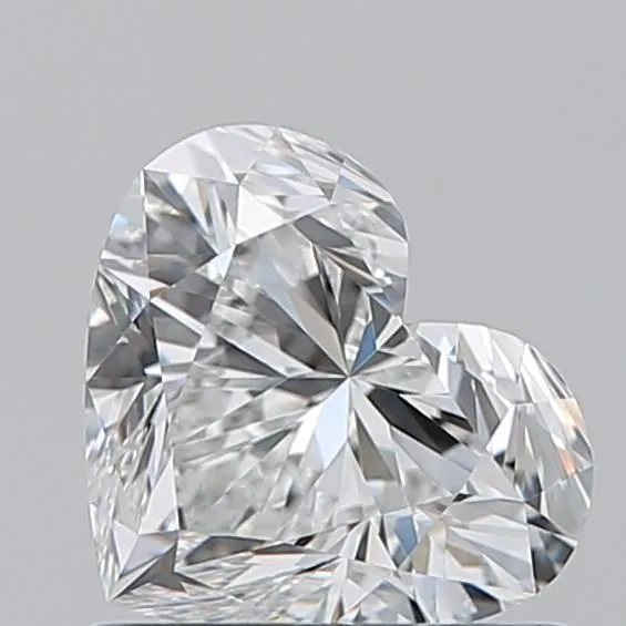 0.91ct HEART E VVS1 Natural diamond