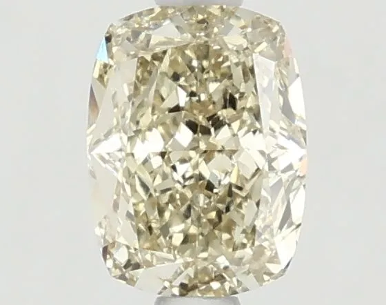 1.06ct CUSHION Fancy Yellow VS2 Coloured Lab diamond
