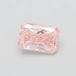 1.03ct RADIANT Fancy Intense Pink VVS2 Coloured Lab diamond