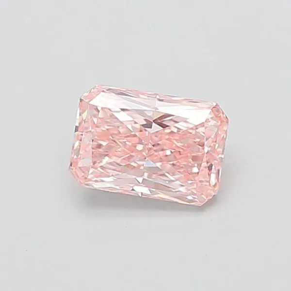 1.03ct RADIANT Fancy Intense Pink VVS2 Coloured Lab diamond