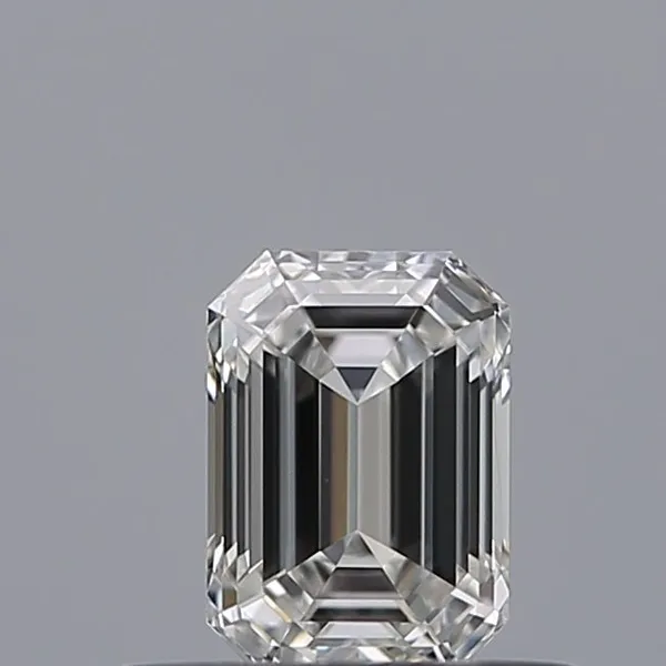 0.35ct EMERALD F VVS2 Natural diamond