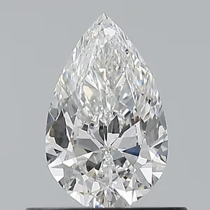 0.5ct PEAR E VS2 Natural diamond