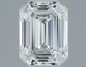 0.32ct EMERALD F VVS2 Natural diamond