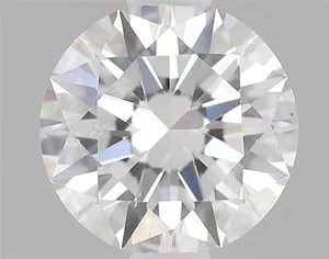 0.3ct ROUND E SI1 Natural diamond