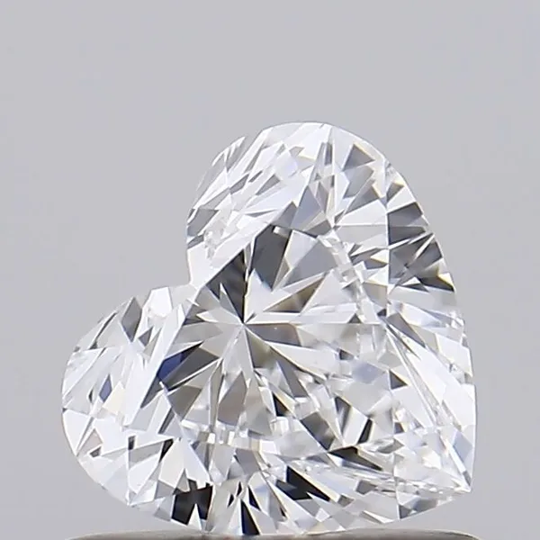0.57ct HEART D FL Lab diamond