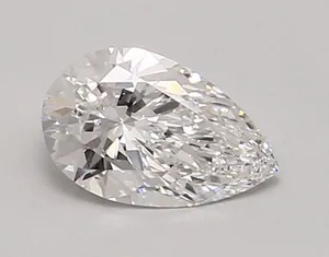 0.89ct PEAR D VVS1 Lab diamond