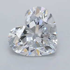 1.07ct HEART F VVS2 Lab diamond