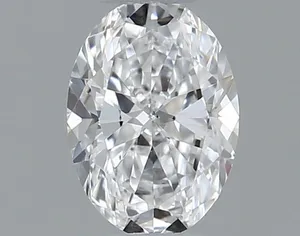 0.3ct OVAL D SI1 Natural diamond