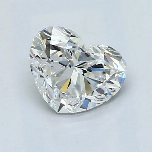 1.01ct HEART F SI2 Natural diamond