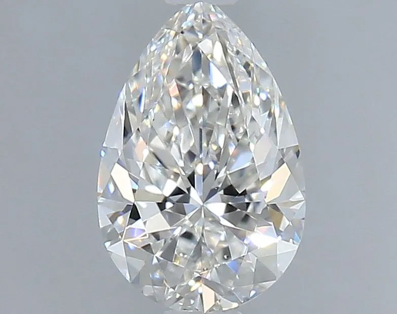 0.51ct PEAR F VS2 Natural diamond