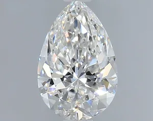 0.51ct PEAR F VS2 Natural diamond