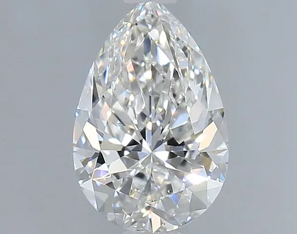 0.51ct PEAR F VS2 Natural diamond