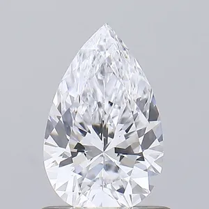 0.7ct PEAR D VVS1 Lab diamond
