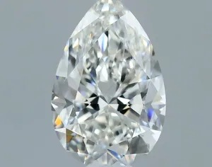 0.41ct PEAR H IF Natural diamond