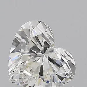 0.91ct HEART G SI1 Natural diamond