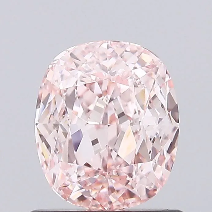 0.94ct CUSHION Fancy Pink VVS2 Coloured Lab diamond