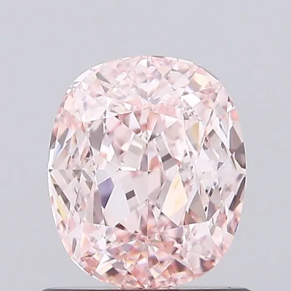 0.94ct CUSHION Fancy Pink VVS2 Coloured Lab diamond