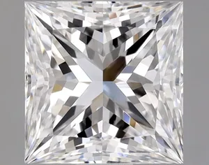 1.02ct PRINCESS D VVS2 Natural diamond