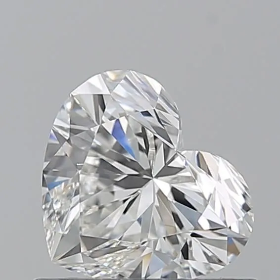 0.74ct HEART H IF Natural diamond