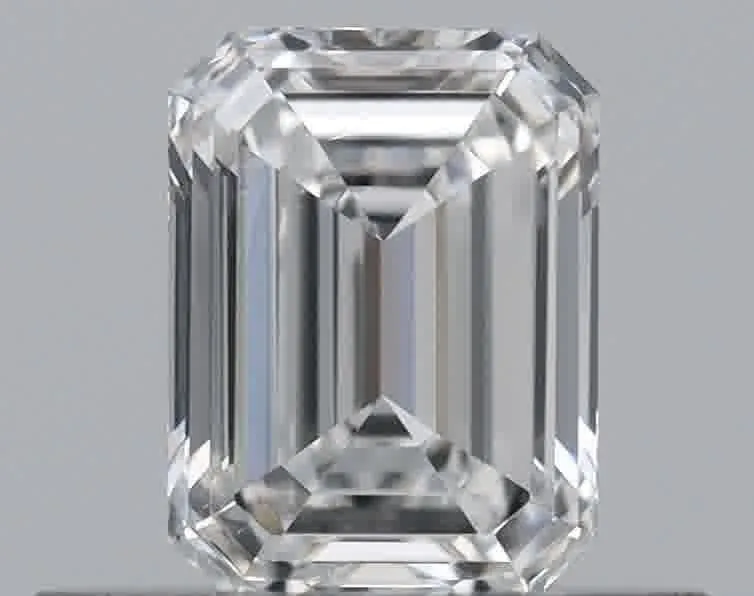 0.40ct EMERALD F VS1 Natural diamond
