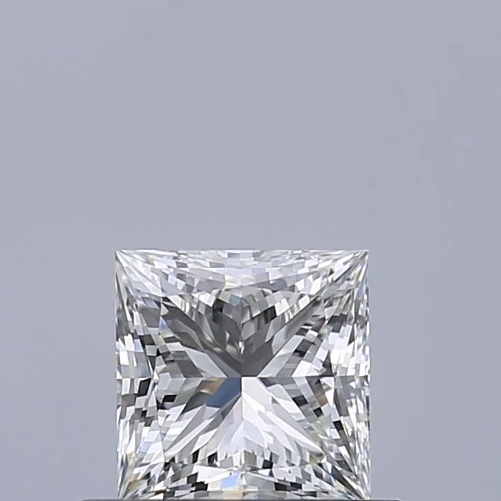 0.54ct PRINCESS F VVS1 Natural diamond