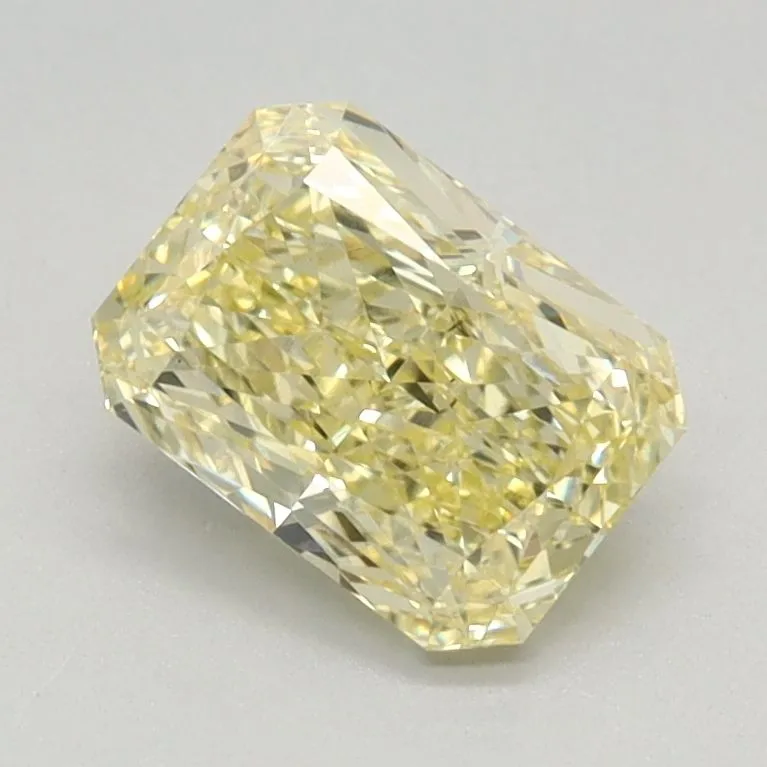 1.05ct RADIANT Fancy Intense Yellow VS1 Coloured Lab diamond
