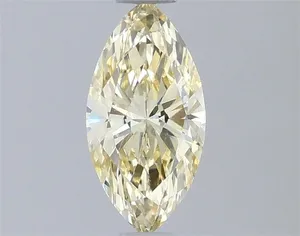 0.56ct MARQUISE Fancy Yellow VS1 Coloured Lab diamond