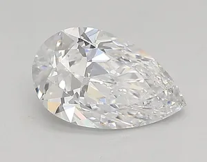 0.89ct PEAR D VVS2 Lab diamond