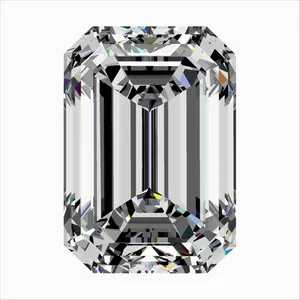 0.45ct EMERALD F VVS2 Natural diamond
