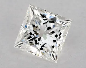 0.6ct PRINCESS G VVS2 Natural diamond