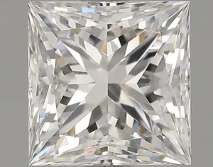 0.83ct PRINCESS F VVS2 Natural diamond