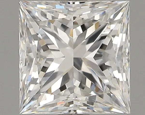 0.83ct PRINCESS F VVS2 Natural diamond