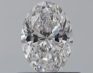 0.52ct OVAL D SI1 Natural diamond