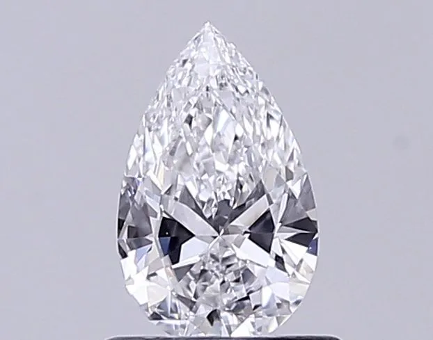 0.57ct PEAR D IF Lab Grown diamond