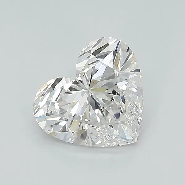 1.14ct HEART D VS2 Lab diamond