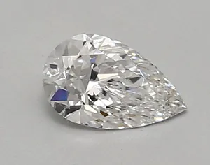 0.66ct PEAR D VVS2 Lab diamond