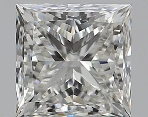 0.51ct PRINCESS H VVS1 Natural diamond