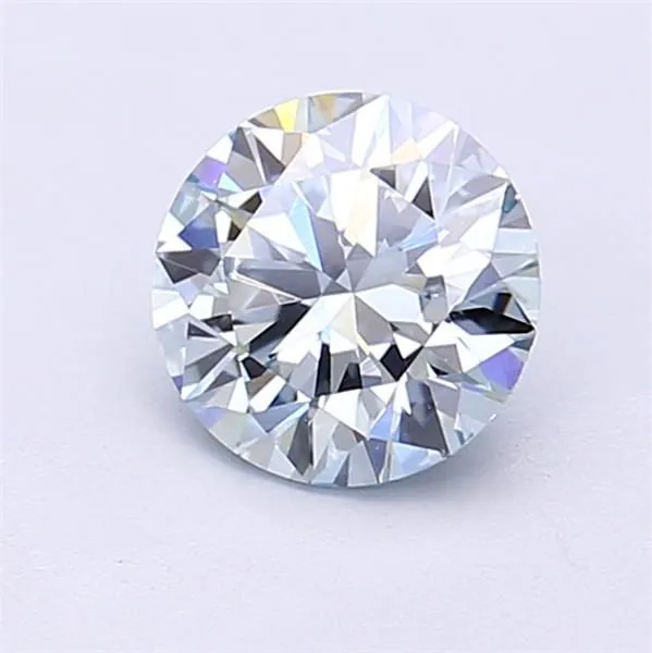 1.00ct ROUND Fancy Intense Blue VVS2 Coloured Lab diamond