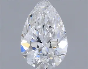0.32ct PEAR D VVS2 Natural diamond