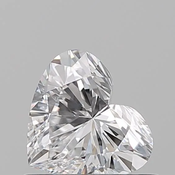 0.53ct HEART D VS2 Natural diamond