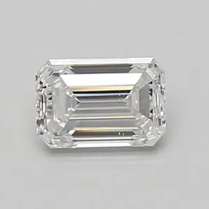 0.73ct EMERALD D VS2 Lab diamond