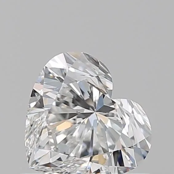 0.60ct HEART F IF Natural diamond